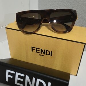 Fendi Brown Sunglasses